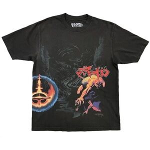 Travis Scott Utopia Tour Black Graphic Tee